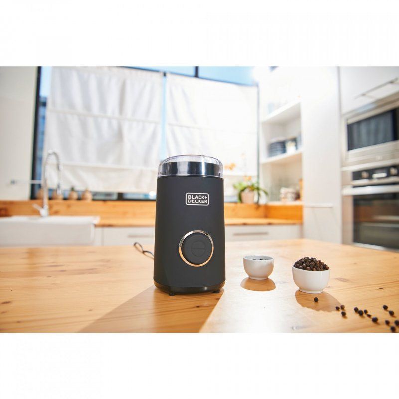Black & Decker BXCG150E appareil à moudre le café 150 W Noir