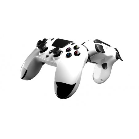 Gioteck VX4 Blanc Bluetooth Manette de jeu Analogique/Numérique PC, PlayStation 4, PlayStation 5
