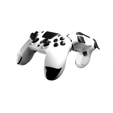 Gioteck VX4 White Bluetooth Gamepad Analogue / Digital PC, PlayStation 4, PlayStation 5