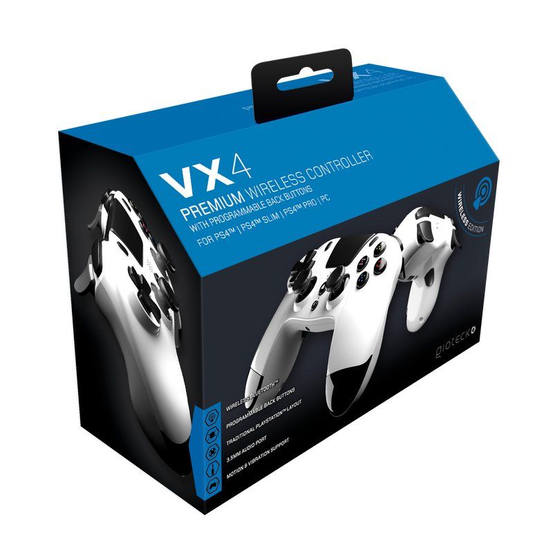 Gioteck VX-4 Wireless Premium BT Controller (White)