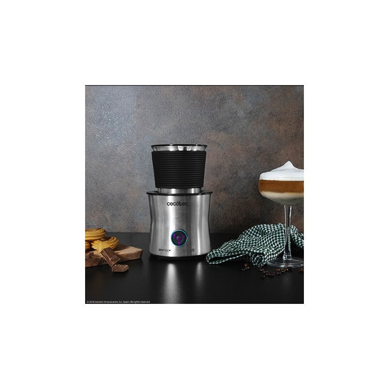 Cecotec 01518 mousseur à lait Mousseur à lait automatique Argent