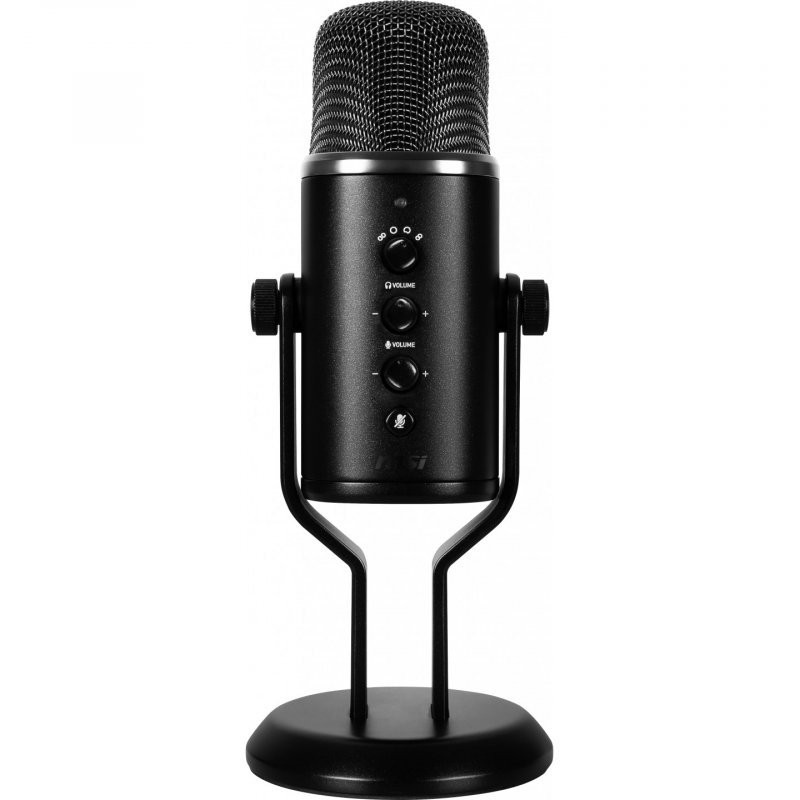 MSI IMMERSE GV60 STREAMING MIC microphone Noir Microphone de console de jeu