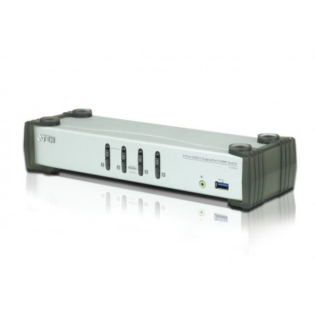 ATEN CS1914 KVMP Switch - KVM-/Audio-/USB-Switch - 4 Anschlüsse