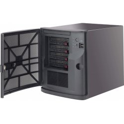 Supermicro CSE-721TQ-350B2 unité centrale Mini Tower Noir 350 W