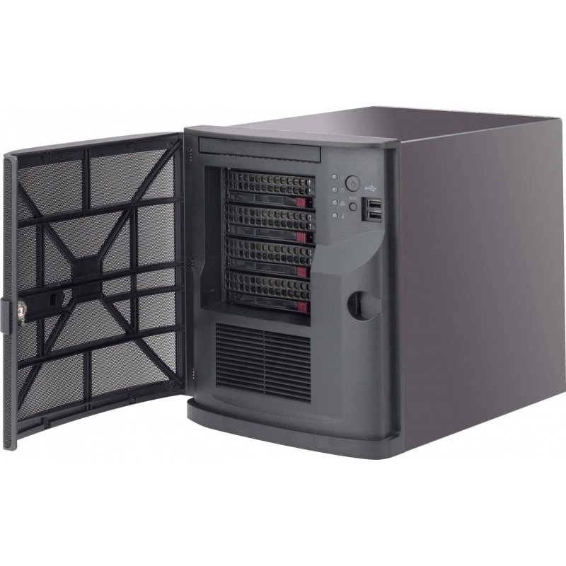 Supermicro CSE-721TQ-350B2 unité centrale Mini Tower Noir 350 W
