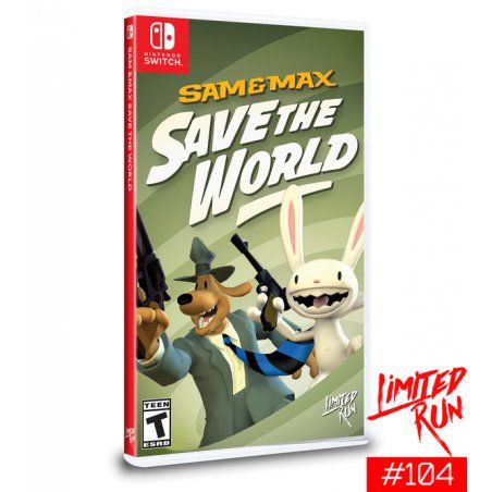 Limited Run Games Sam & Max Save the World, Switch Standard English Nintendo Switch