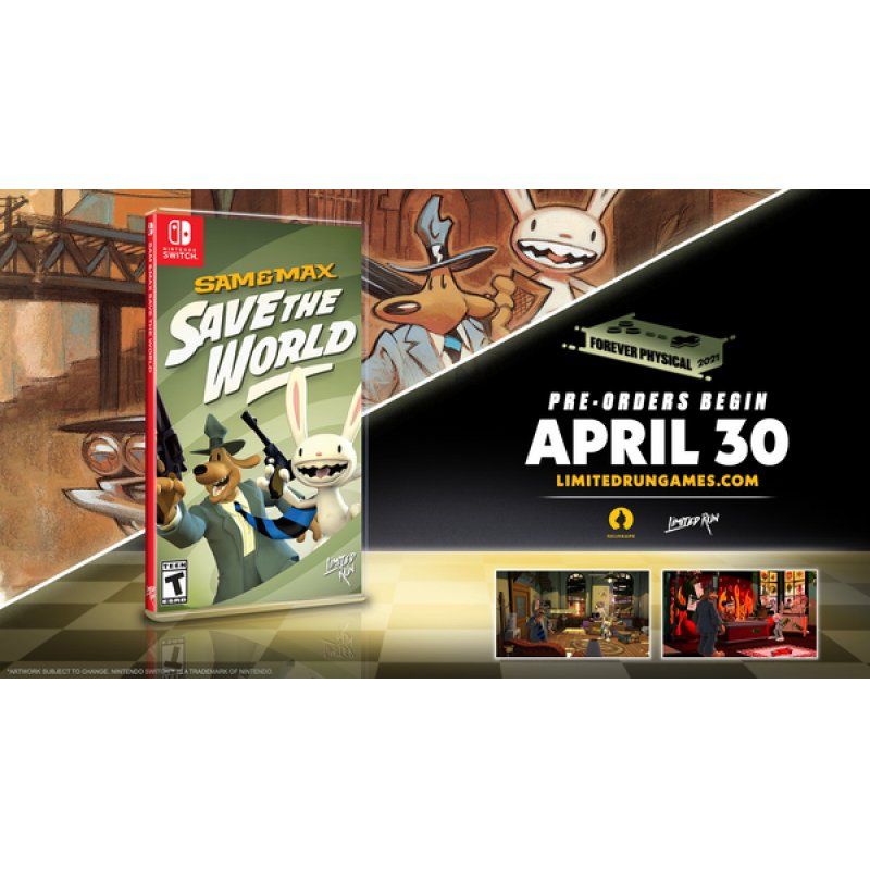 Limited Run Games Sam & Max Save the World, Switch Standard Anglais Nintendo Switch