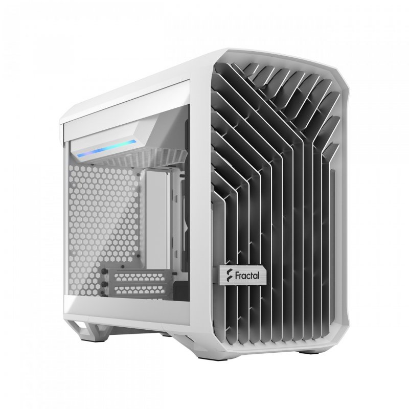 FRACTAL DESIGN Torrent Nano White TG Clear Tint