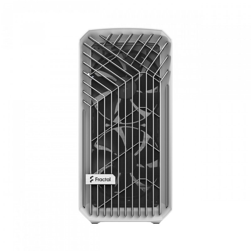 FRACTAL Torrent Compact White TG Clear Tint