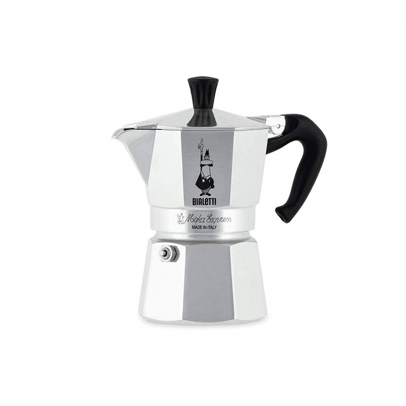 Bialetti - Moka Express - 1 Cup - Silver  (1161)
