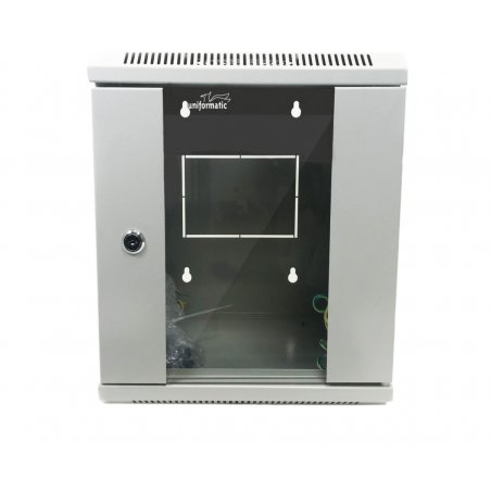 Uniformatic 27207 étagère 7U Rack monté sur le mur Gris