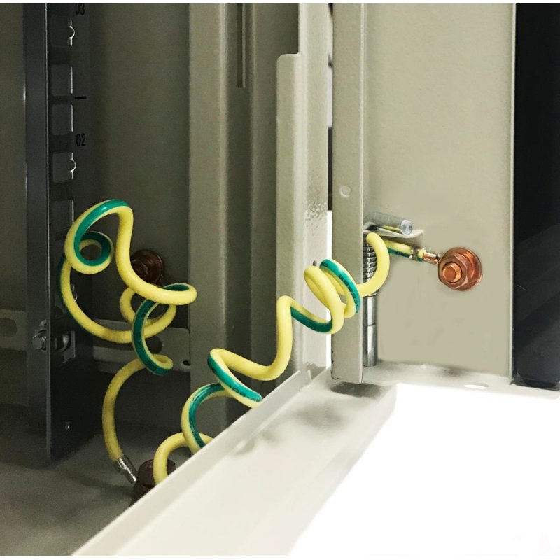 Uniformatic 27207 rack cabinet 7U Wall mounted rack Grey