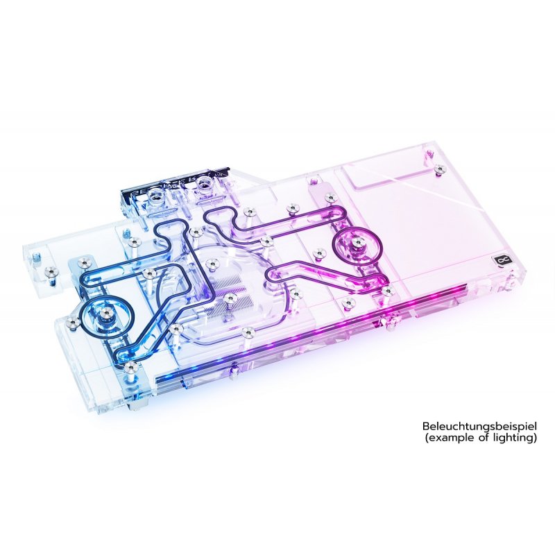 Alphacool 11967 computer cooling system part/accessory Water block + Backplate