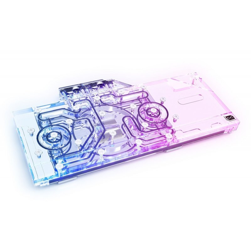 Alphacool Eisblock Aurora GPX-A Radeon RX 6800/6800XT/6900XT Reference mit Backplate - Acryl + Nicke