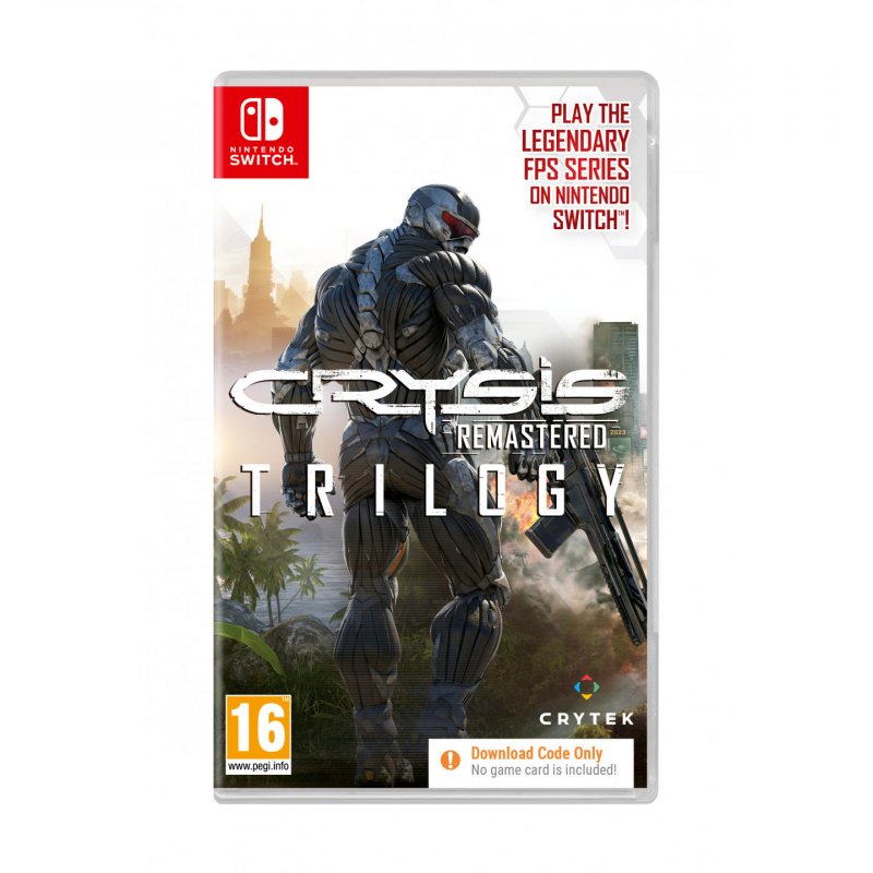 Crytek Crysis Remastered Trilogy Multilingual Nintendo Switch