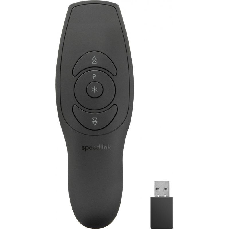SPEEDLINK SL-600400-BK-01 télécommande Wi-Fi Noir