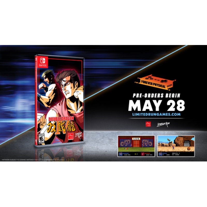 Limited Run Games Double Dragon IV, Switch Standard English Nintendo Switch