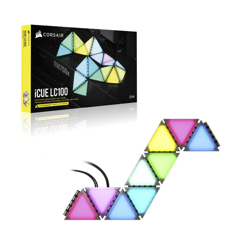 Corsair iCUE LC100 Universel Kit d'éclairage pour boîtier PC