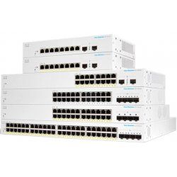 Cisco CBS220-48P-4X-EU network switch Managed L2 Gigabit Ethernet (10/100/1000) Power over Ethernet (PoE) White