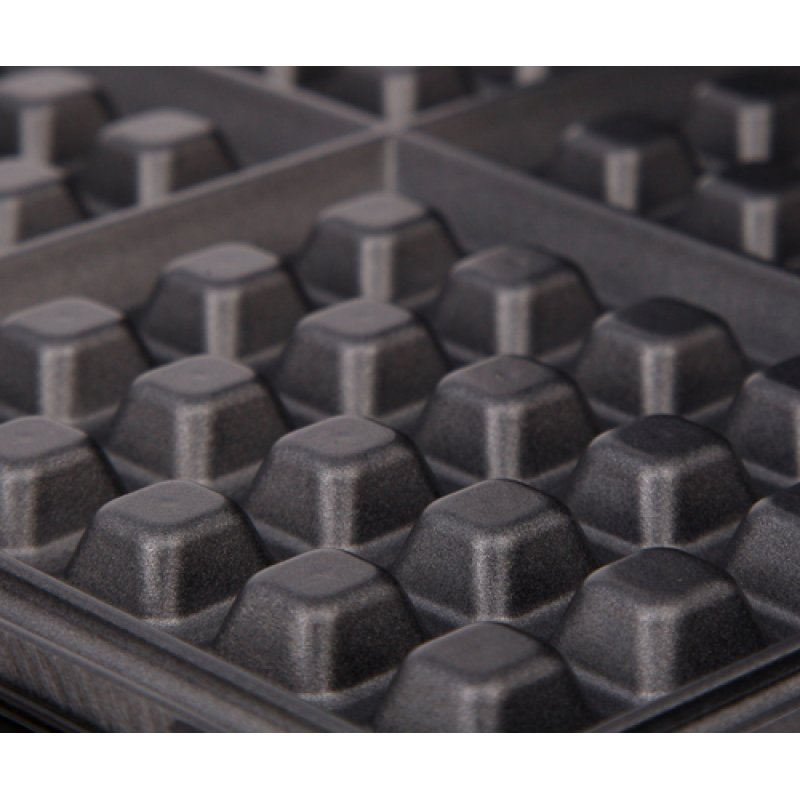 Adler AD 3036 waffle iron 4 waffle(s) 1500 W Black, Grey