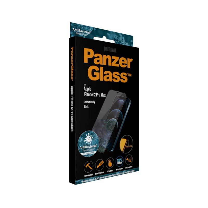 PanzerGlass ™ Screen Protector Apple iPhone 12 Pro Max | Edge-to-Edge
