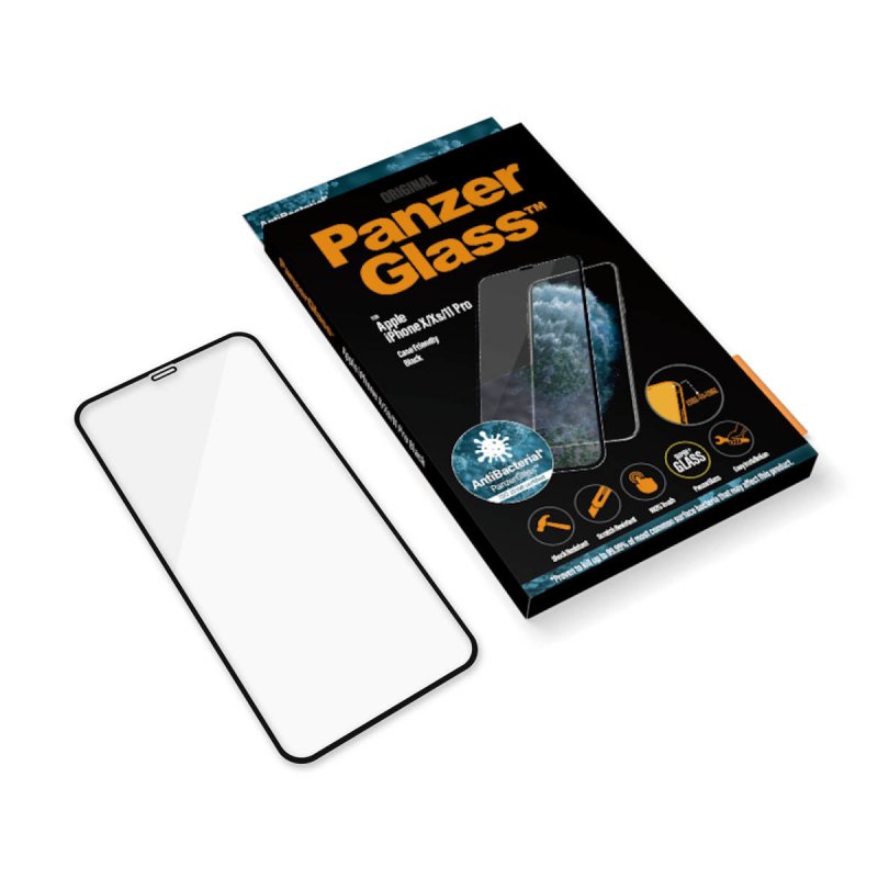 PanzerGlass ™ Screen Protector Apple iPhone 11 Pro | Xs | X | Edge-to-Edge