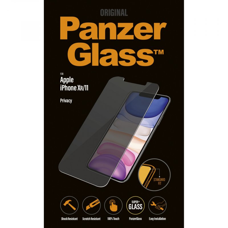 PanzerGlass ™ Privacy Screen Protector Apple iPhone 11 | XR | Standard Fit
