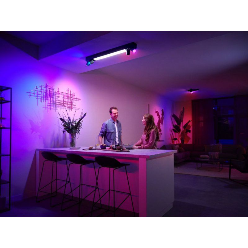 Philips Hue White and Color ambiance Plafonnier Centris 4 spots