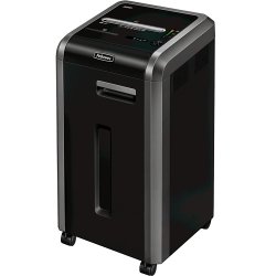 Fellowes 225Ci paper shredder Cross shredding 24 cm Black, Silver