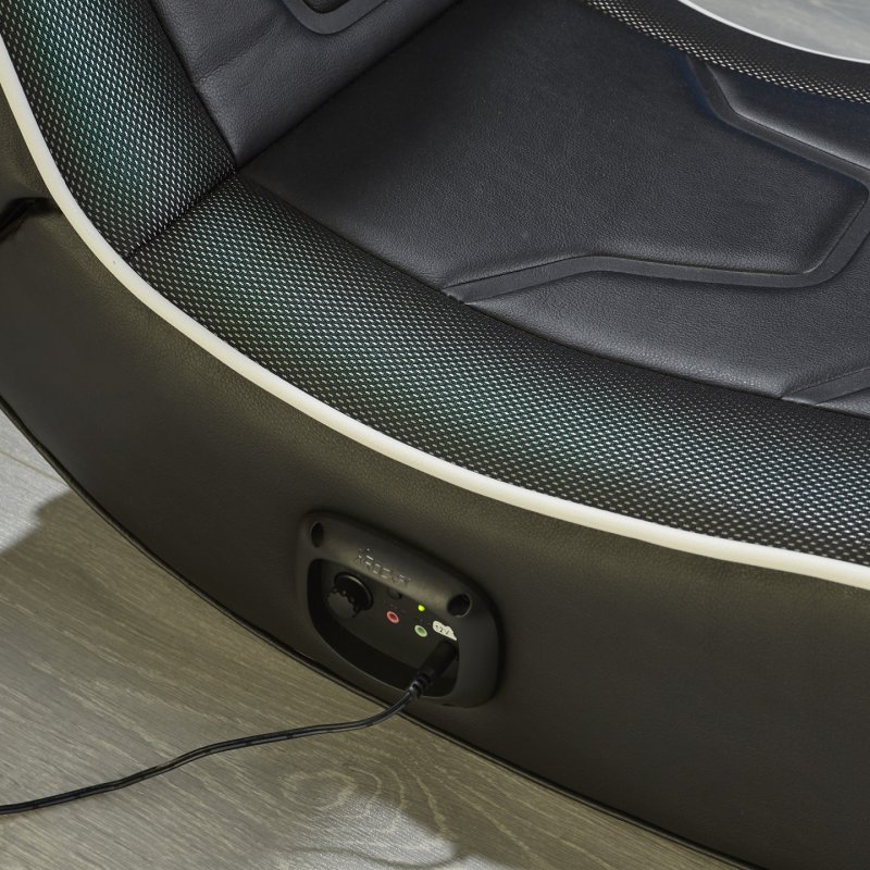 X Rocker Chimera Siège de jeu sur console Noir, Blanc