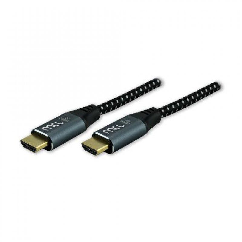MCL MC2A99A0MC3892Z HDMI cable 2 m HDMI Type A (Standard) Grey, Black