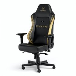 noblechairs NBL-HRO-PU-ERE Siège pour jeu vidéo Siège de jeu sur PC Siège rembourré Noir, Or