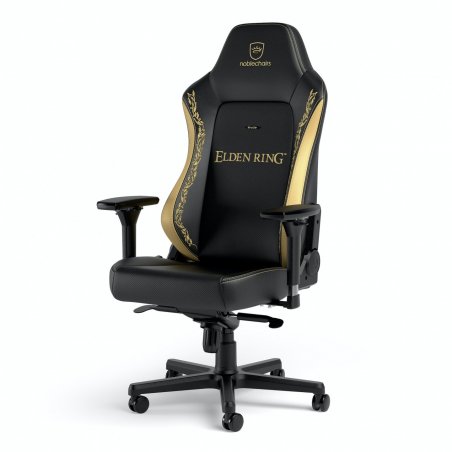 noblechairs NBL-HRO-PU-ERE Siège pour jeu vidéo Siège de jeu sur PC Siège rembourré Noir, Or