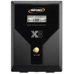 Infosec X3 EX 3000 alimentation d'énergie non interruptible Interactivité de ligne 3 kVA 1800 W 4 sortie(s) CA