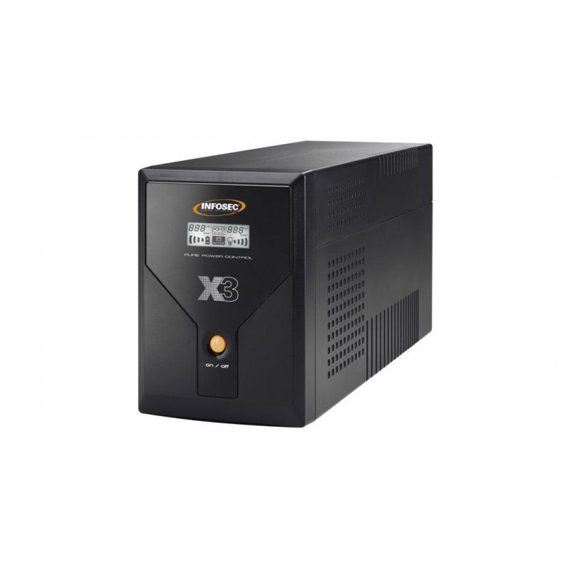 INFOSEC X3 EX 3000 LCD USB FR/SCHUKO