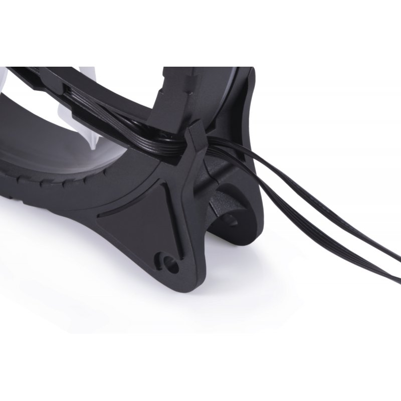 Alphacool Rise Aurora PWM-Lüfter - 140mm, schwarz