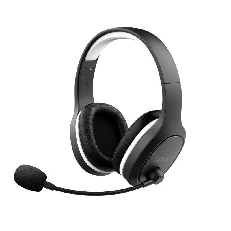 Trust GXT 391 Thian wireless Gaming Headset für PC, PS4 und PS5 - Schwarz