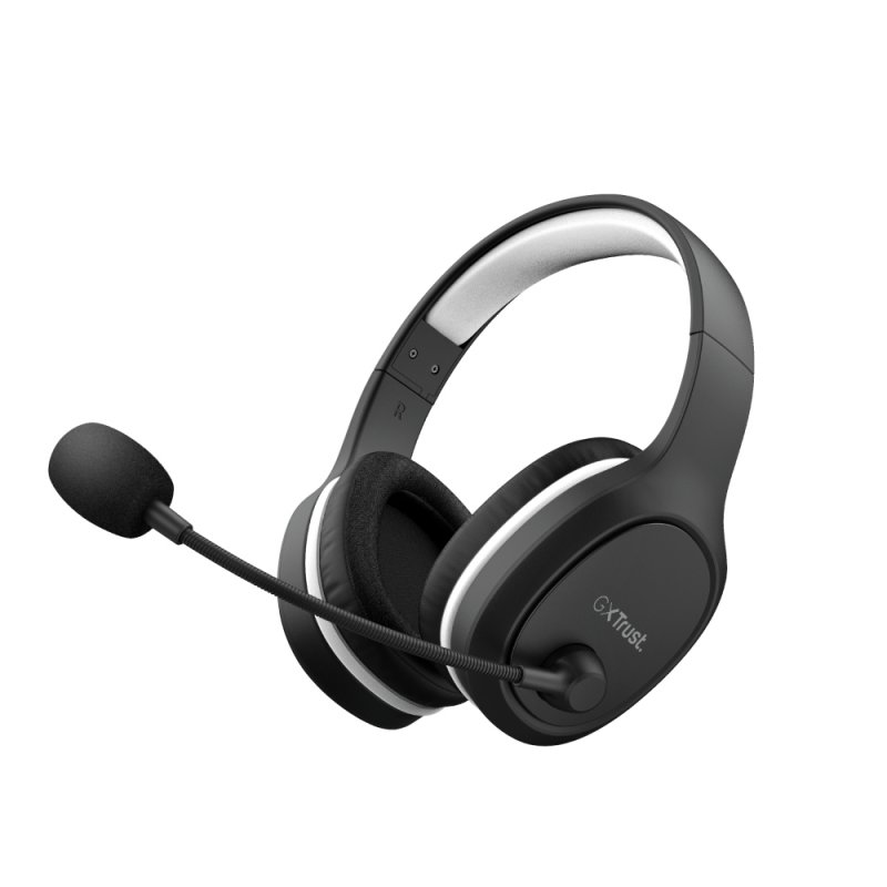 Trust GXT 391 Thian wireless Gaming Headset für PC, PS4 und PS5 - Schwarz