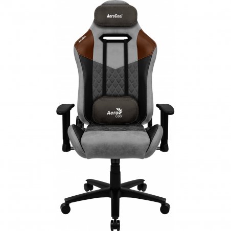 Aerocool DUKE AeroSuede Siège de jeu universel Noir, Marron, Gris