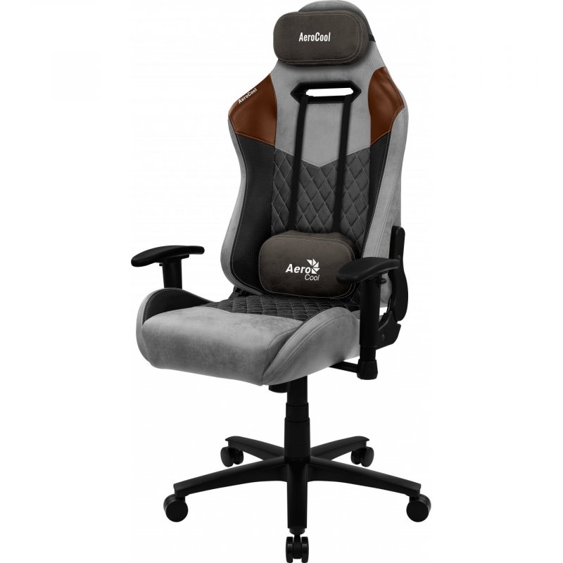Aerocool DUKE AeroSuede Siège de jeu universel Noir, Marron, Gris