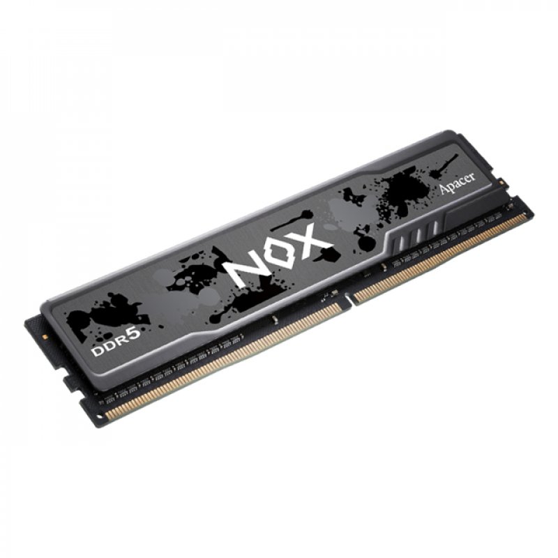 Barrette mémoire 16Go DIMM DDR5 Apacer Nox PC5-41600 (5200 MHz) (Noir)