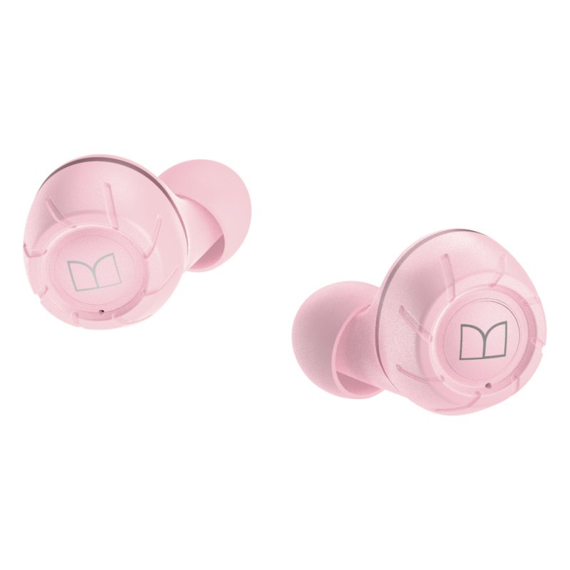 Monster Turbine Lite Airlinks Headphones Wireless In-ear Music USB Type-C Bluetooth Pink