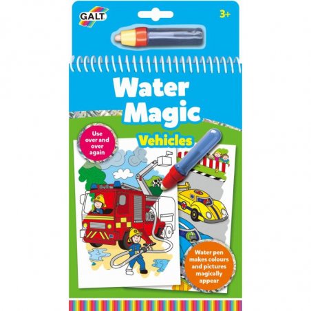 Trendenz Water Magic Vehicles Livre/album de coloriage