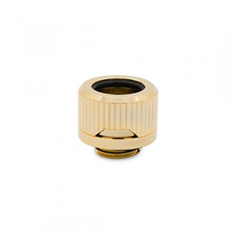 EK Water Blocks EK-Torque HDC 14 Anschluss gerade G1/4 Zoll AG auf 14mm AD Hardtube - gold
