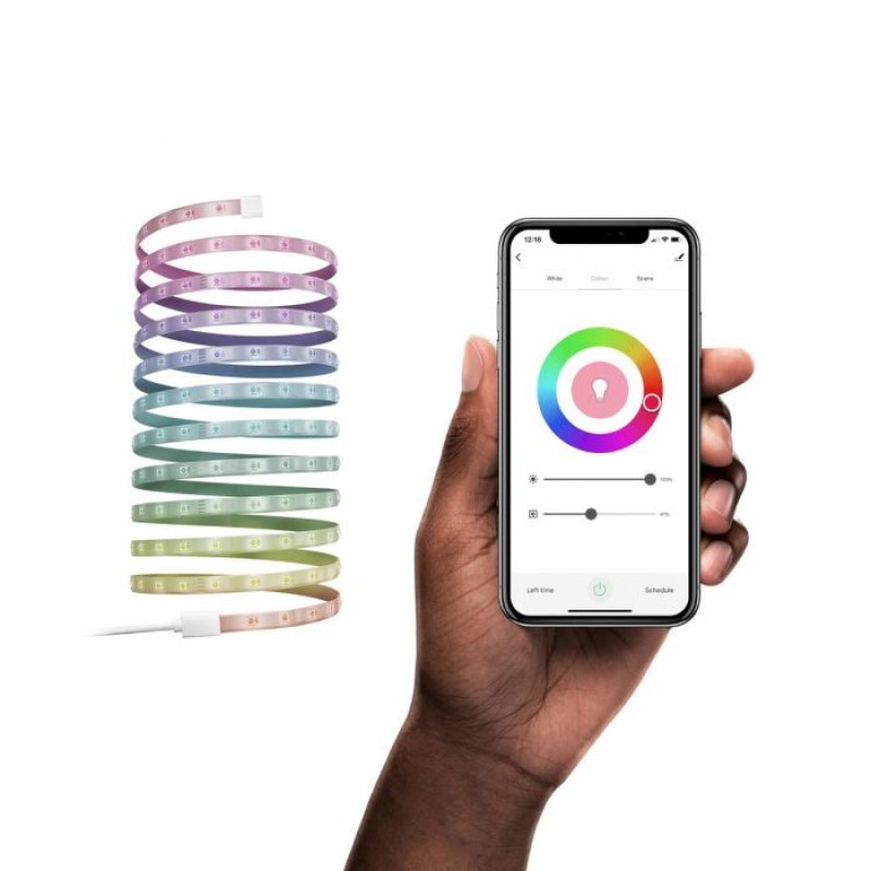 Hombli HBLS-0521 éclairage intelligent Eclairage intelligent par bande 24 W Blanc Wi-Fi