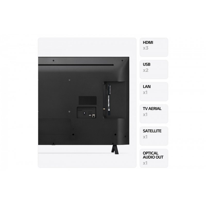 50UR78006LK (126 cm(50 Zoll), schwarz, UltraHD/4K, SmartTV, HDR)