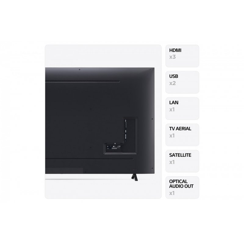 86UR78006LB (218 cm(86 Zoll), UltraHD/4K, QNED, WLAN, LAN, Bluetooth, HDR10, Triple-Tuner)