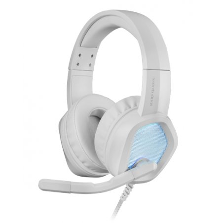 Casque Micro Gamer Mars Gaming MH320 RGB (Blanc)