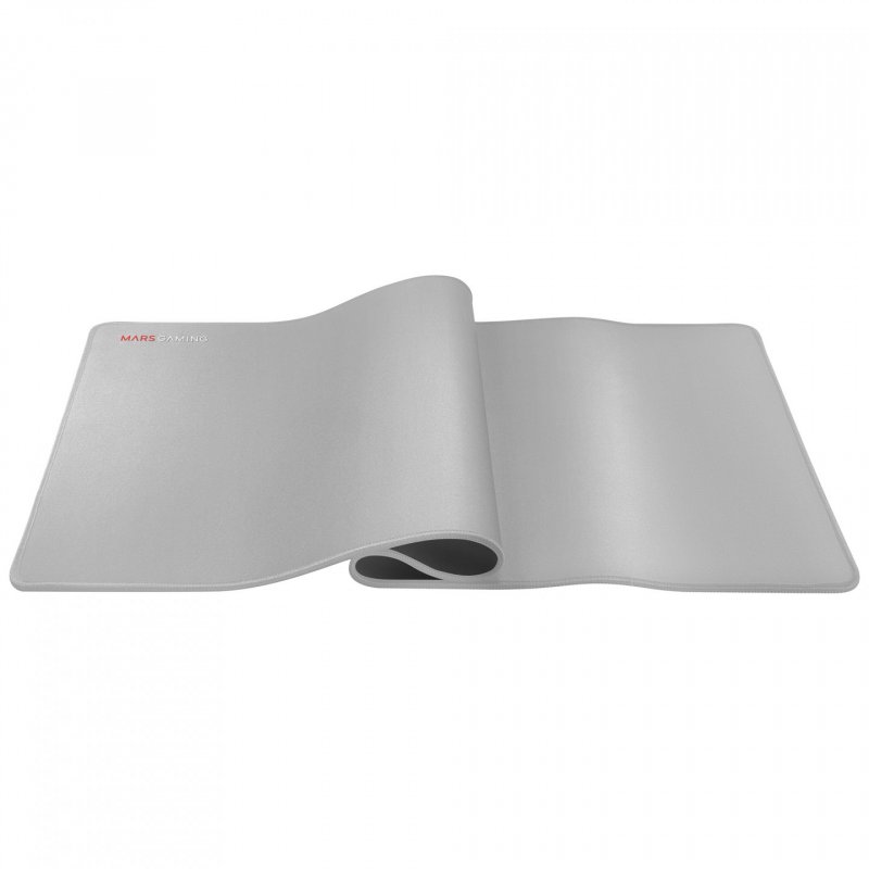 Mars Gaming MMPXLS Silver, XL Mousepad, Dual Layer Nano-textured, 800x300x4mm
