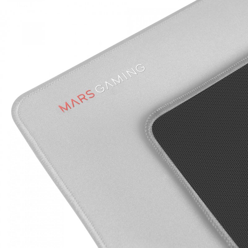 Mars Gaming MMPXLS Silver, XL Mousepad, Dual Layer Nano-textured, 800x300x4mm